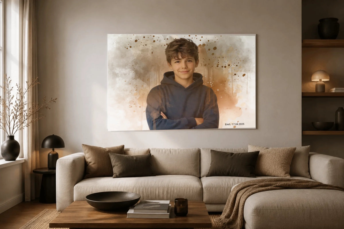 Poster Rechteckformat blanko