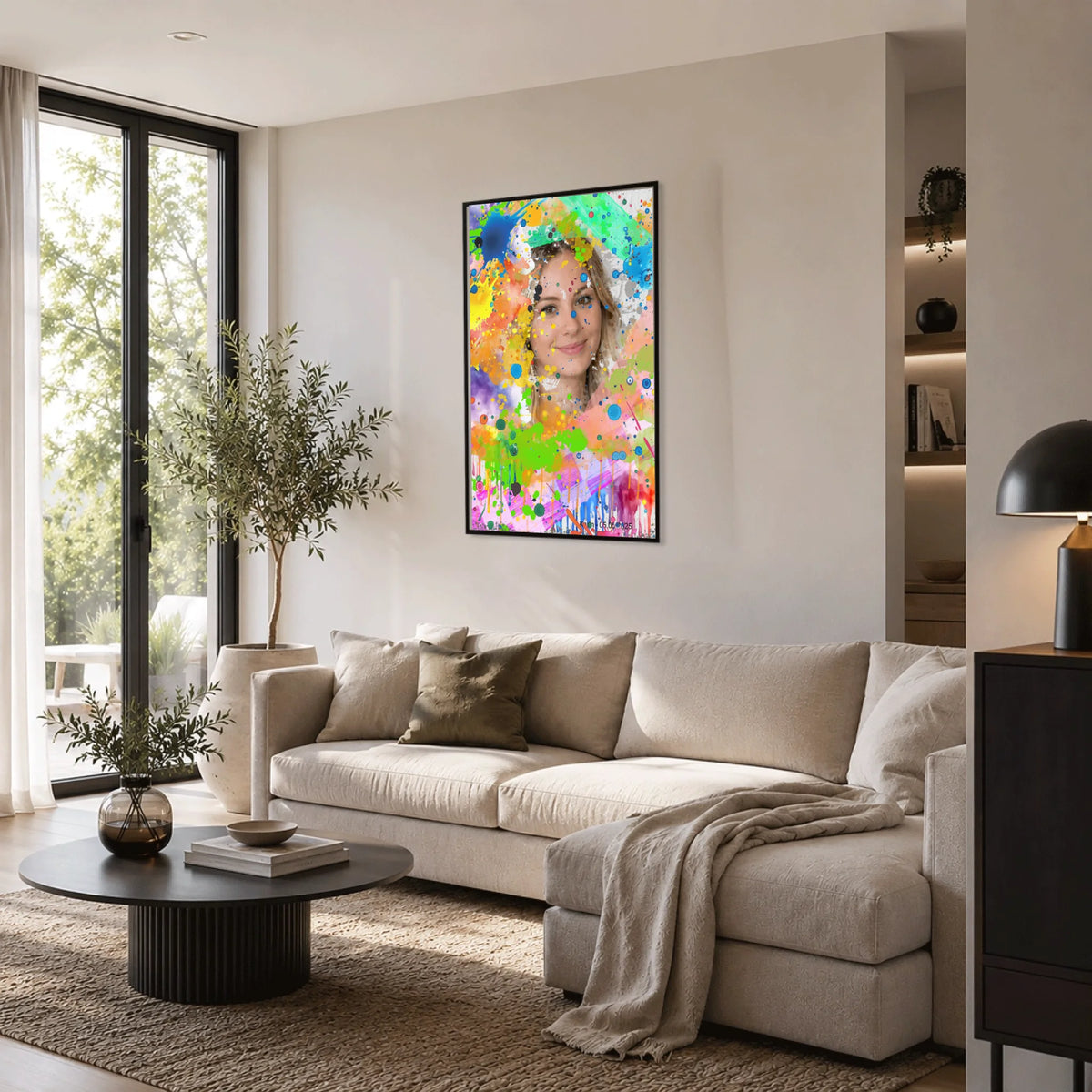 Wohnzimmer-1-mit-Posterwandbild-mit-schwarzen-Rahmen_png8